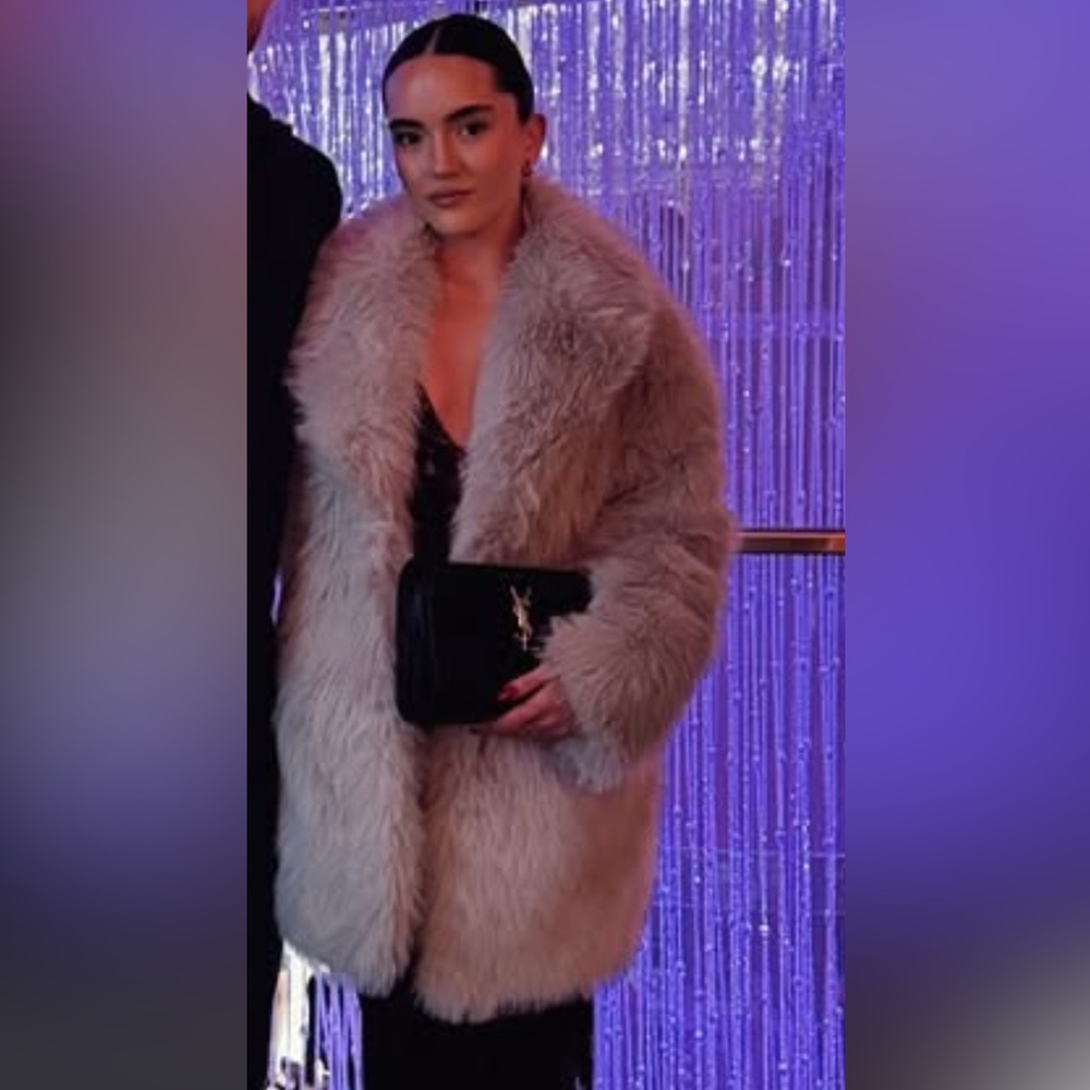 Zara Faux Fur Coat